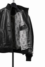 画像をギャラリービューアに読み込む, Professor.E DECK ZIP LEATHER JACKET (BLACK)