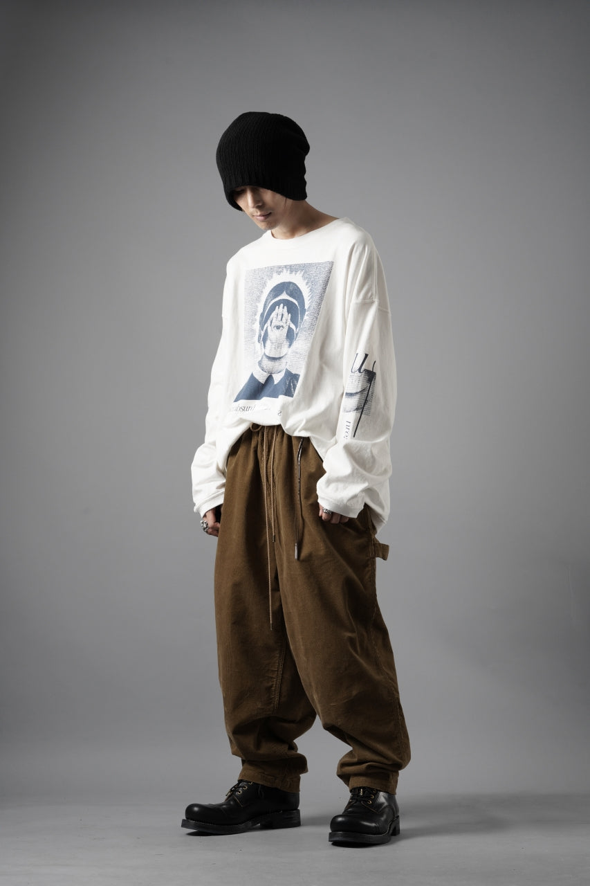 画像をギャラリービューアに読み込む, mastermind JAPAN WIDE CORDUROY PAINTER PANTS (CAMEL)
