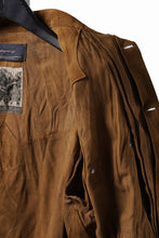 画像をギャラリービューアに読み込む, Professor.E SUEDE TRUCKER JACKET (BROWN)