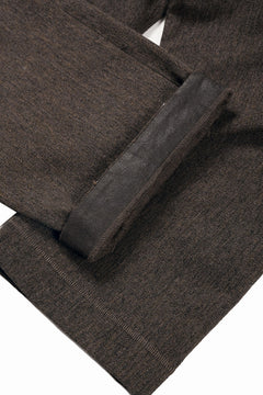 画像をギャラリービューアに読み込む, A TENTATIVE ATELIER exclusive George II  PAINTER`S CROSS WOOLEN BAND PANTS (MILYTARY GREEN)