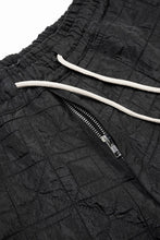 画像をギャラリービューアに読み込む, A.F ARTEFACT WIDE SHORTS / DECORATIVE LATTICE PATTERN (BLACK)