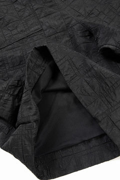 画像をギャラリービューアに読み込む, A.F ARTEFACT WIDE SHORTS / DECORATIVE LATTICE PATTERN (BLACK)