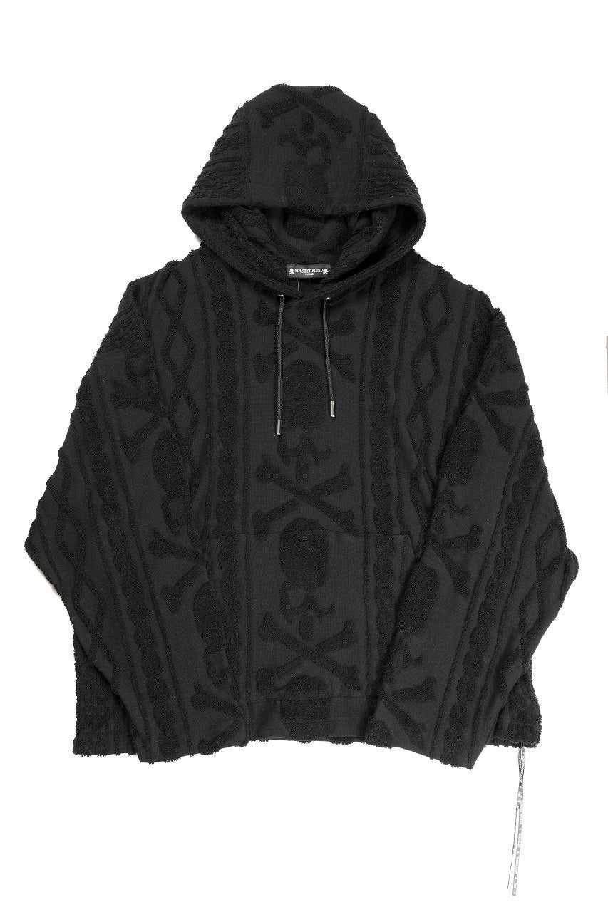 MASTERMIND WORLD OG ARAN HOODIE (BLACK)