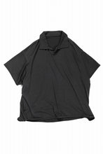 画像をギャラリービューアに読み込む, CAPERTICA SKIPPER POLO / SUPER 140s WASHABLE WOOL DC JERSEY (DARKNESS)