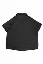 画像をギャラリービューアに読み込む, CAPERTICA SKIPPER POLO / SUPER 140s WASHABLE WOOL DC JERSEY (DARKNESS)