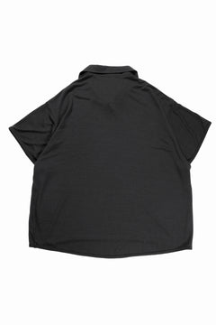 画像をギャラリービューアに読み込む, CAPERTICA SKIPPER POLO / SUPER 140s WASHABLE WOOL DC JERSEY (DARKNESS)