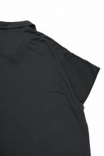 画像をギャラリービューアに読み込む, CAPERTICA SKIPPER POLO / SUPER 140s WASHABLE WOOL DC JERSEY (DARKNESS)