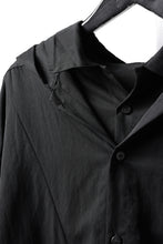 Load image into Gallery viewer, A.F ARTEFACT LAYERED HOODIE SHIRTS / SILKY NYLON (BLACK)