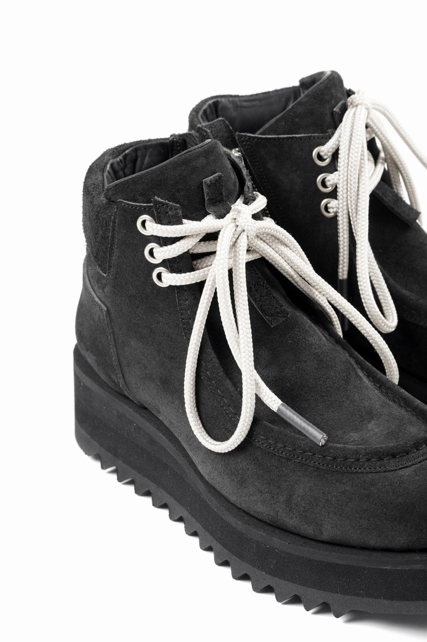 A.F ARTEFACT x Portaille TYROLEAN BOOTS / OILED NUBUCK (BLACK)