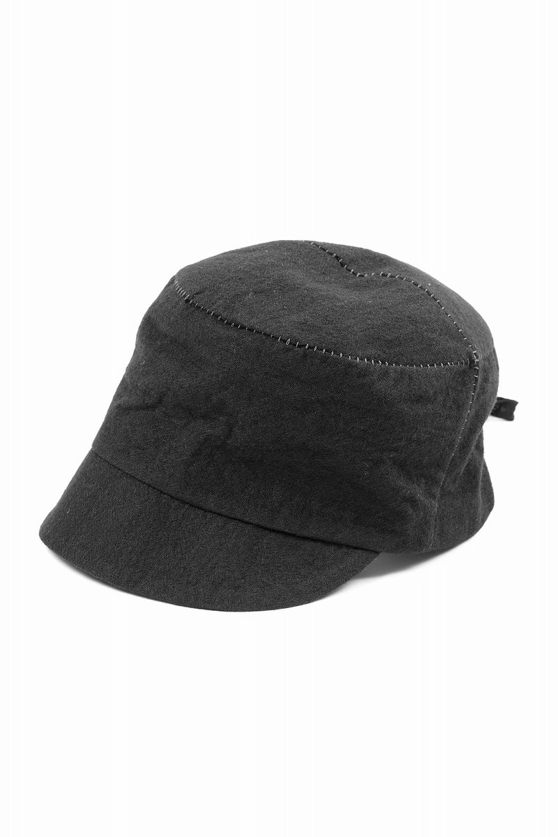 forme d'expression Field Cap / MTVB (Black)の商品ページ | フォルム デ エクスプレッション の ...
