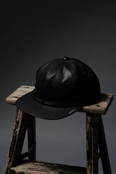 画像をギャラリービューアに読み込む, ISAMU KATAYAMA BACKLASH FLAT VISOR CAP / MONOCHROME LUXURY STEER (BLACK)