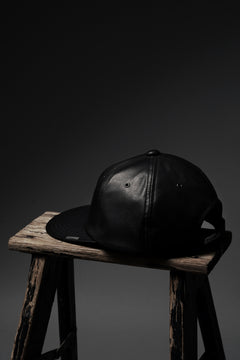画像をギャラリービューアに読み込む, ISAMU KATAYAMA BACKLASH FLAT VISOR CAP / MONOCHROME LUXURY STEER (BLACK)