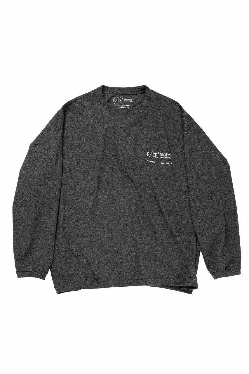 F/CE. RE LOGO LONG SLEEVE T (CHARCOAL)の商品ページ
