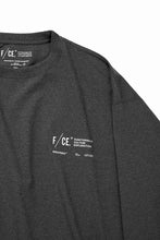 画像をギャラリービューアに読み込む, F/CE. RE LOGO LONG SLEEVE T (CHARCOAL)