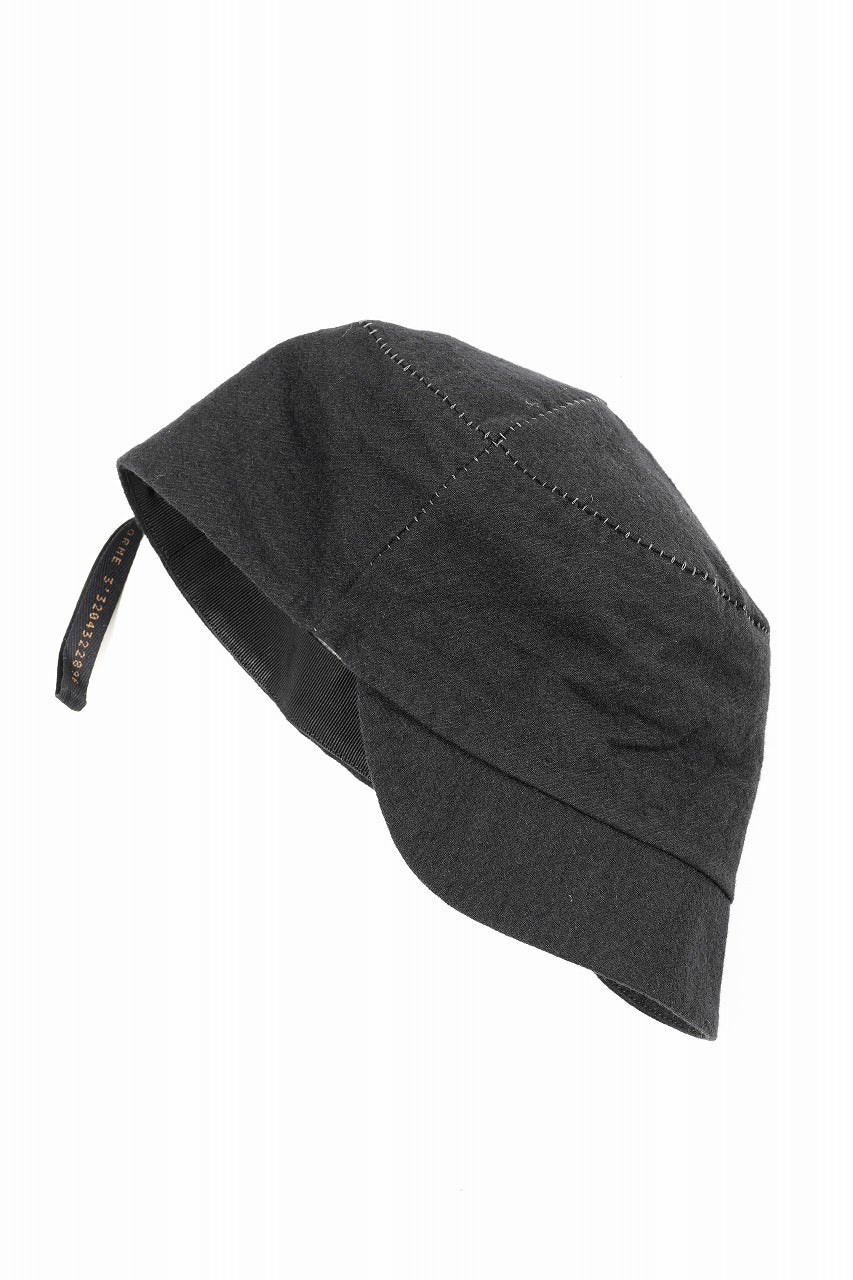 画像をギャラリービューアに読み込む, forme d&#39;expression Field Cap / MTVB (Black)