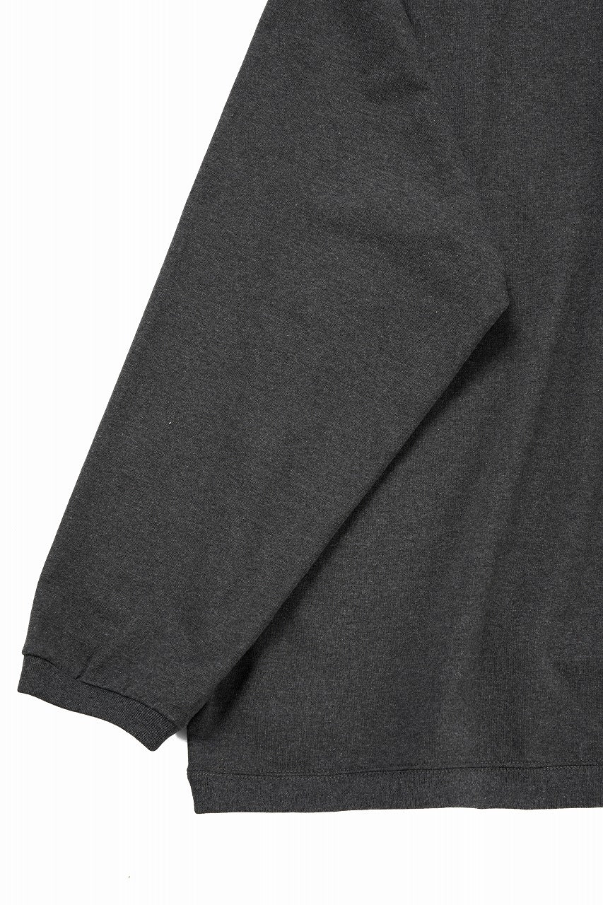 画像をギャラリービューアに読み込む, F/CE. RE LOGO LONG SLEEVE T (CHARCOAL)