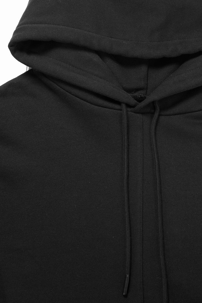 画像をギャラリービューアに読み込む, 【SAMPLE SALE】A.F ARTEFACT ASYMMETRY LOOP HEM SWEAT HOODIE (BLACK)