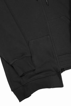 画像をギャラリービューアに読み込む, 【SAMPLE SALE】A.F ARTEFACT ASYMMETRY LOOP HEM SWEAT HOODIE (BLACK)