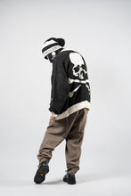 Load image into Gallery viewer, mastermind JAPAN CASHMERE TWEED CARDIGAN (BLACK)