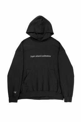 F/CE. HOODY TYPE-A / HIDDEN IDENTITY BY M.ENOMOTO (BLACK)