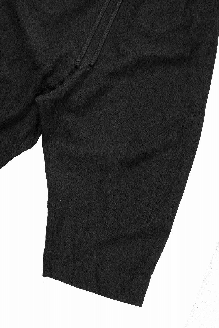 画像をギャラリービューアに読み込む, forme d&#39;expression Easy Pullon Pants / LGOB (Black)