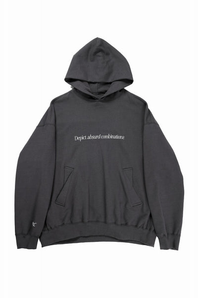 F/CE. HOODY TYPE-B / HIDDEN IDENTITY BY M.ENOMOTO (CHARCOAL)