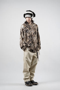 Load image into Gallery viewer, MASTERMIND WORLD OG FOREST CAMO LS TEE (SEPIA FOREST CAMO)