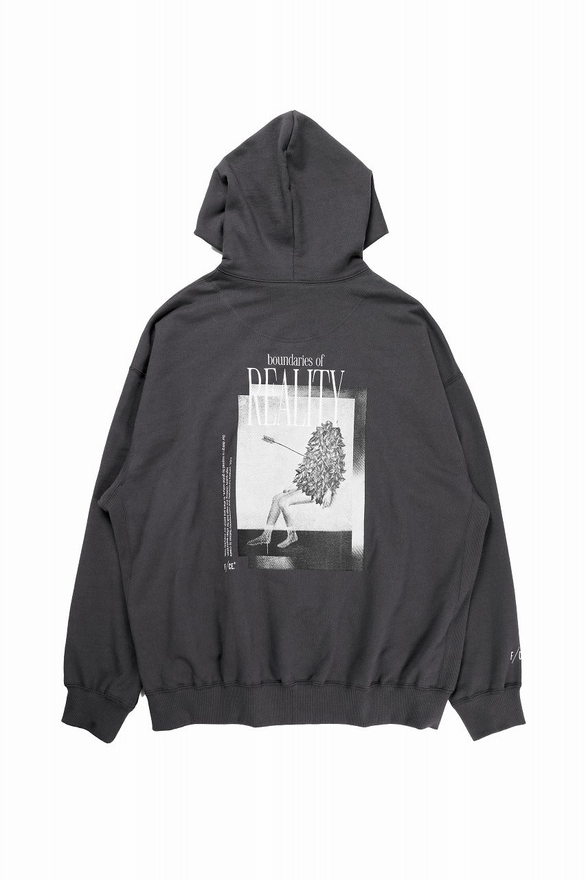 F/CE. HOODY TYPE-B / HIDDEN IDENTITY BY M.ENOMOTO (CHARCOAL)