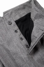 画像をギャラリービューアに読み込む, Hannibal. Wide Pleated Trousers / Homer 222. (GREY MARBLE)