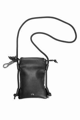 F/CE. MAP POCHETTE / TECH LEATHER (BLACK)
