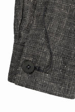 画像をギャラリービューアに読み込む, A TENTATIVE ATELIER Abel G. MULTI-STITCHES WORKER SHIRT (BLACK)
