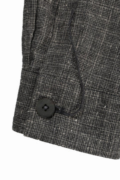 画像をギャラリービューアに読み込む, A TENTATIVE ATELIER Abel G. MULTI-STITCHES WORKER SHIRT (BLACK)