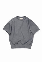 画像をギャラリービューアに読み込む, N/07 BASIC TOP / RIBBED CARDBOARD KNIT JERSEY (GREY)