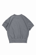 画像をギャラリービューアに読み込む, N/07 BASIC TOP / RIBBED CARDBOARD KNIT JERSEY (GREY)