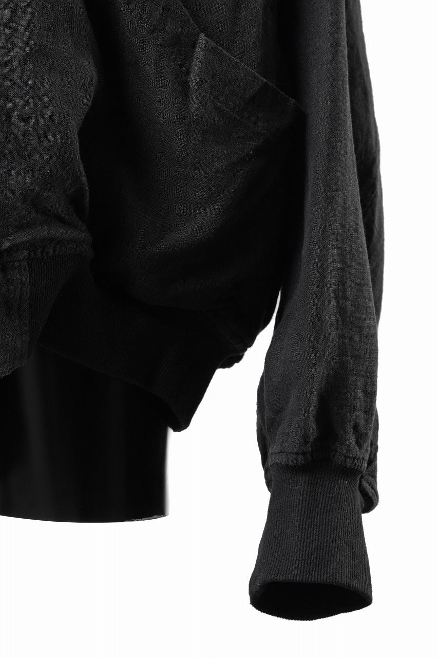 Load image into Gallery viewer, 【SAMPLE SALE】A.F ARTEFACT CUT OFF COMBI TANKER JACKET / LIGHT PADDED (BLACK×ORANGE)