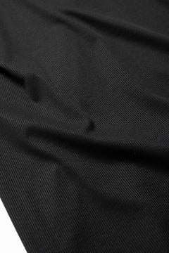 画像をギャラリービューアに読み込む, N/07 MINIMAL TANK TOP / MVS SPIRAL TELECO (BLACK)