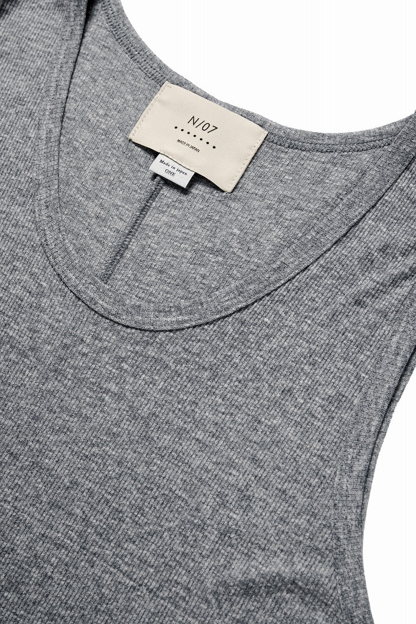 N/07 MINIMAL TANK TOP / MVS SPIRAL TELECO (HEATHER)