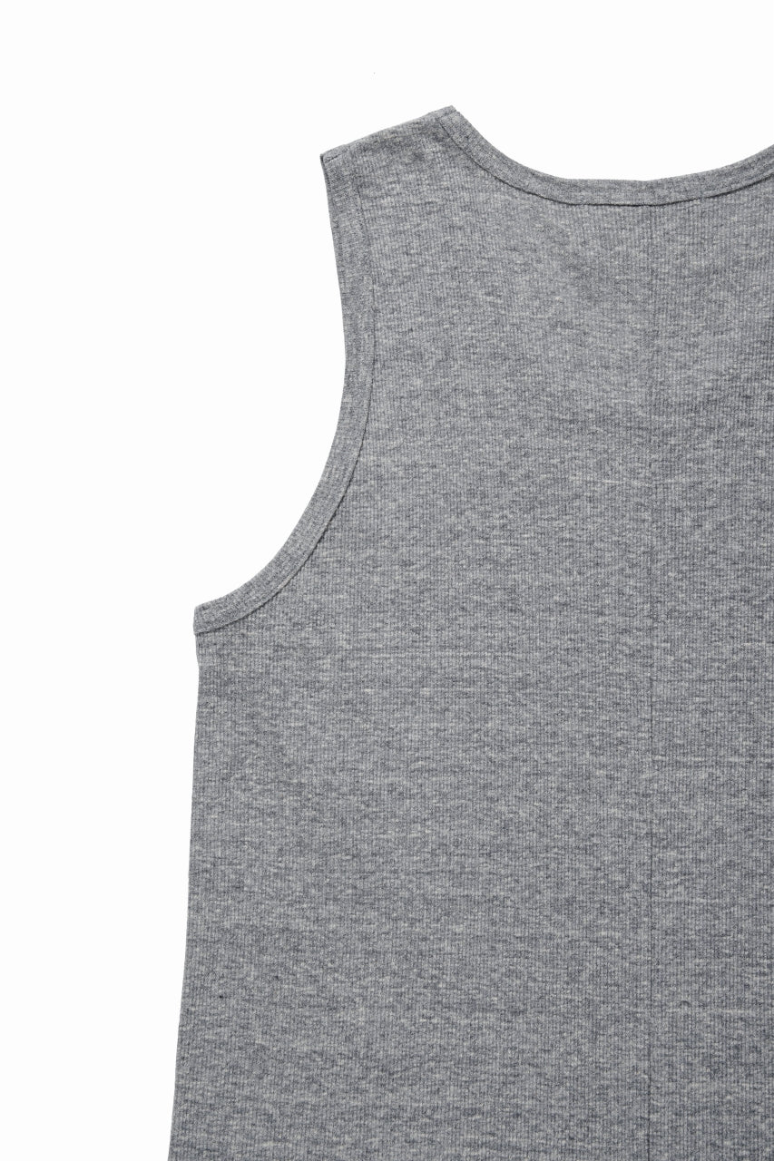 N/07 MINIMAL TANK TOP / MVS SPIRAL TELECO (HEATHER)