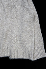 Load image into Gallery viewer, 【SAMPLE SALE】A.F ARTEFACT KNIT SWEATER / MELANGE WOOL (KHAKI)