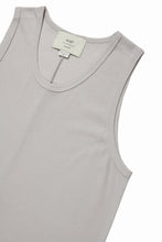 画像をギャラリービューアに読み込む, N/07 MINIMAL TANK TOP / MVS SPIRAL TELECO (GREIGE)