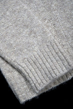 Load image into Gallery viewer, 【SAMPLE SALE】A.F ARTEFACT KNIT SWEATER / MELANGE WOOL (KHAKI)
