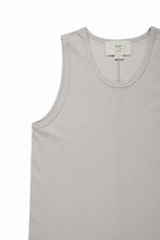 画像をギャラリービューアに読み込む, N/07 MINIMAL TANK TOP / MVS SPIRAL TELECO (GREIGE)