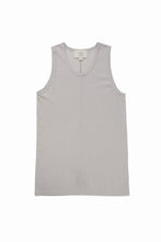 画像をギャラリービューアに読み込む, N/07 MINIMAL TANK TOP / MVS SPIRAL TELECO (GREIGE)