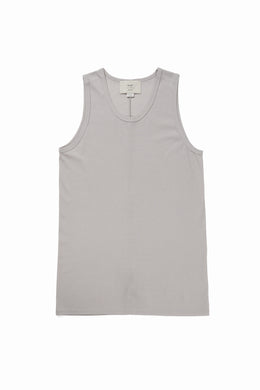 N/07 MINIMAL TANK TOP / MVS SPIRAL TELECO (GREIGE)