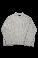 Load image into Gallery viewer, 【SAMPLE SALE】A.F ARTEFACT KNIT SWEATER / MELANGE WOOL (KHAKI)