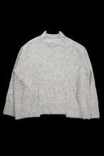 Load image into Gallery viewer, 【SAMPLE SALE】A.F ARTEFACT KNIT SWEATER / MELANGE WOOL (KHAKI)