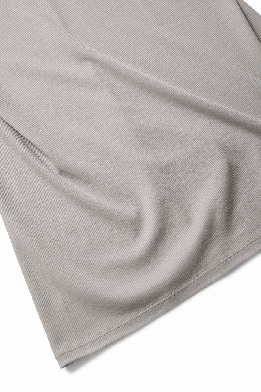N/07 MINIMAL TANK TOP / MVS SPIRAL TELECO (GREIGE)