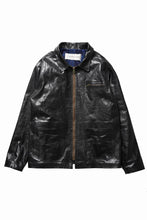 画像をギャラリービューアに読み込む, A TENTATIVE ATELIER MARCEL POOT LEATHER ZIPPER WORKER JACKET / VACCHETTA HORSE LEATHER (BLACK)
