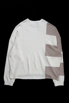 Load image into Gallery viewer, 【SAMPLE SALE】A.F ARTEFACT HONEYCOMB THERMAL SWITCHING TOP (IVORY x BEIGE)