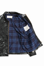 画像をギャラリービューアに読み込む, A TENTATIVE ATELIER MARCEL POOT LEATHER ZIPPER WORKER JACKET / VACCHETTA HORSE LEATHER (BLACK)